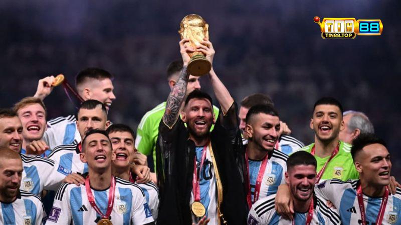 Argentina nhiều lần vô địch World Cup